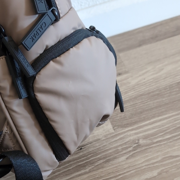 Cal Pak Backpack In Tan Color - Picture 7 of 11